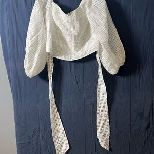 Elegant White Women's Top